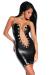 Wetlook Dress with Chain