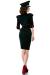 Military-Kleid mit Jacke