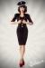 Military-Kleid mit Jacke