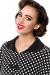 Swing-Kleid mit Cape