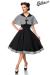 Swing-Kleid mit Cape