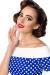 schulterfreies Swing-Kleid