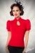 Jersey-Bluse
