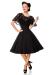Retrokleid mit Cape