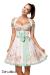 Mini-Brokat-Dirndl inkl Spitzenbluse