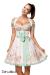 Mini-Brokat-Dirndl inkl Spitzenbluse