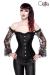 Gothic Corset with sleeves of lace