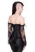 Gothic Corset with sleeves of lace