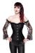 Gothic Corset with sleeves of lace